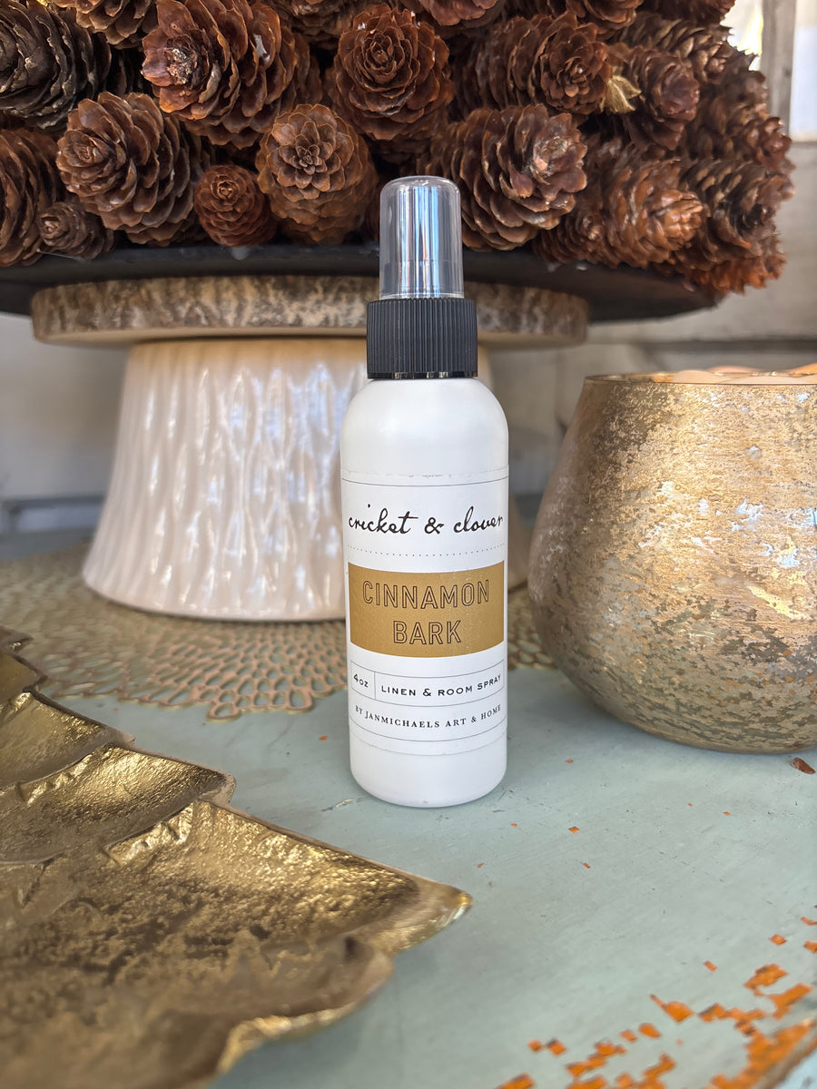 Cinnamon Bark Linen & Room Spray by Cricket & Clover