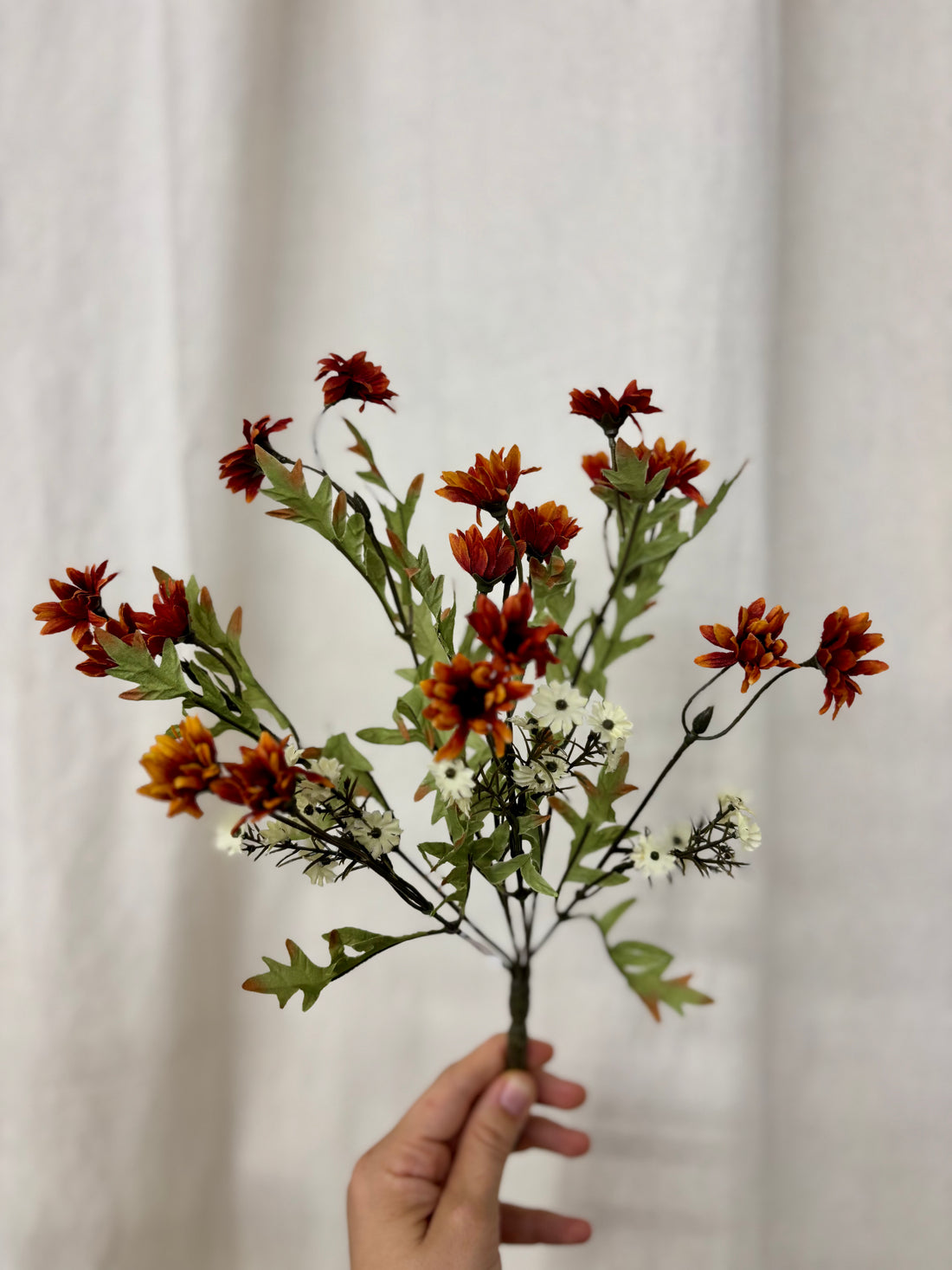 Small Orange Floral
