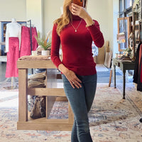 Bordeaux Bliss Sweater