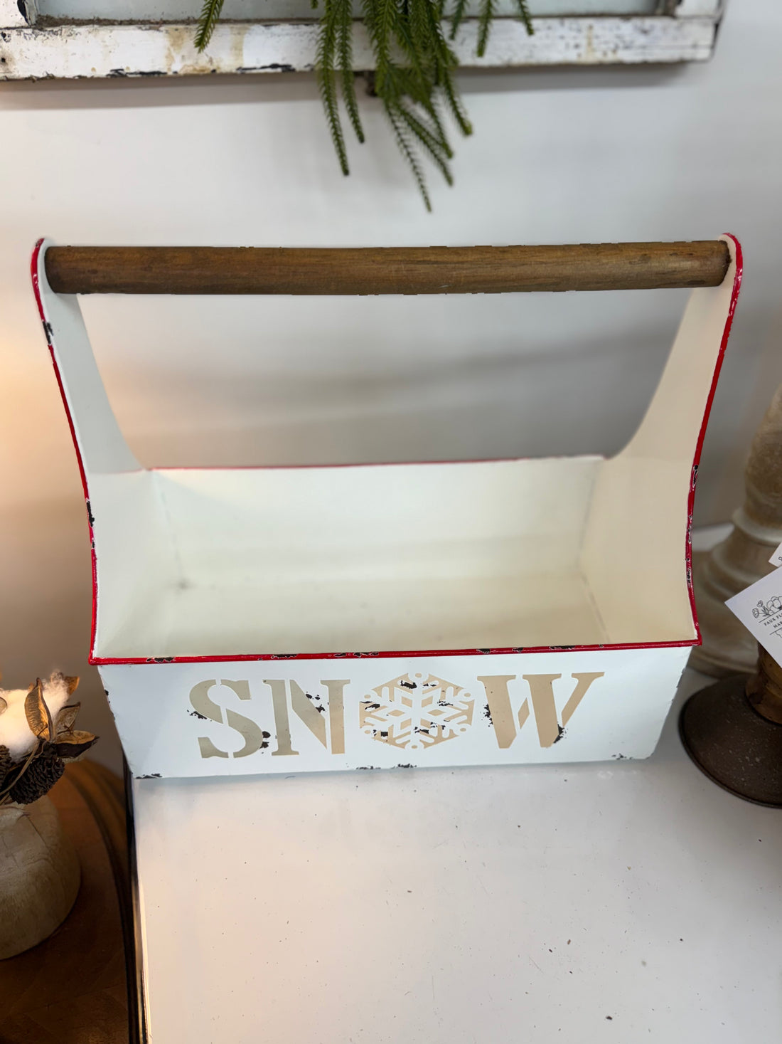 Snow Metal Tray