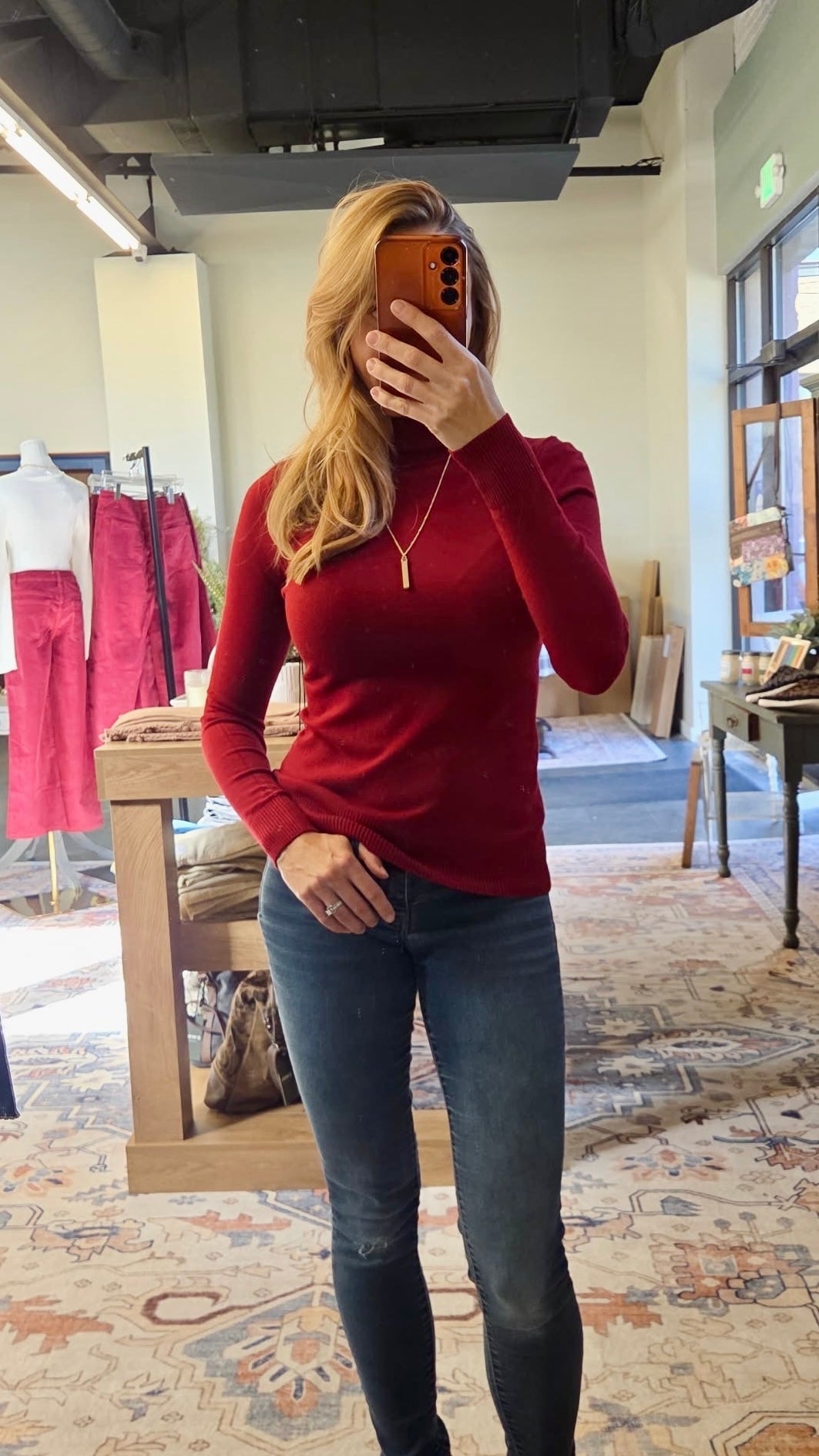 Bordeaux Bliss Sweater