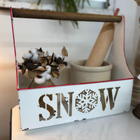 Snow Metal Tray
