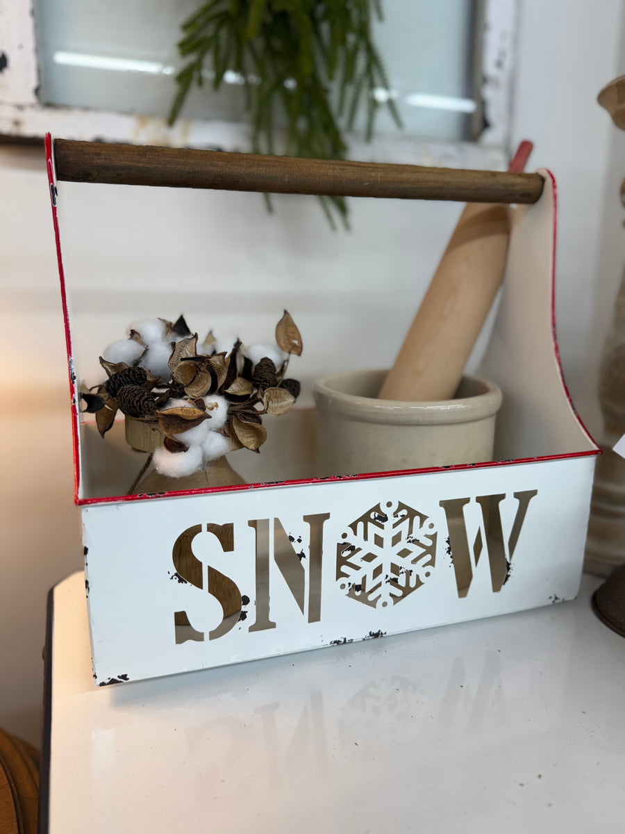 Snow Metal Tray