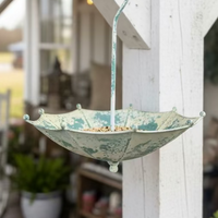 Umbrella Bird Feeder - French Blue