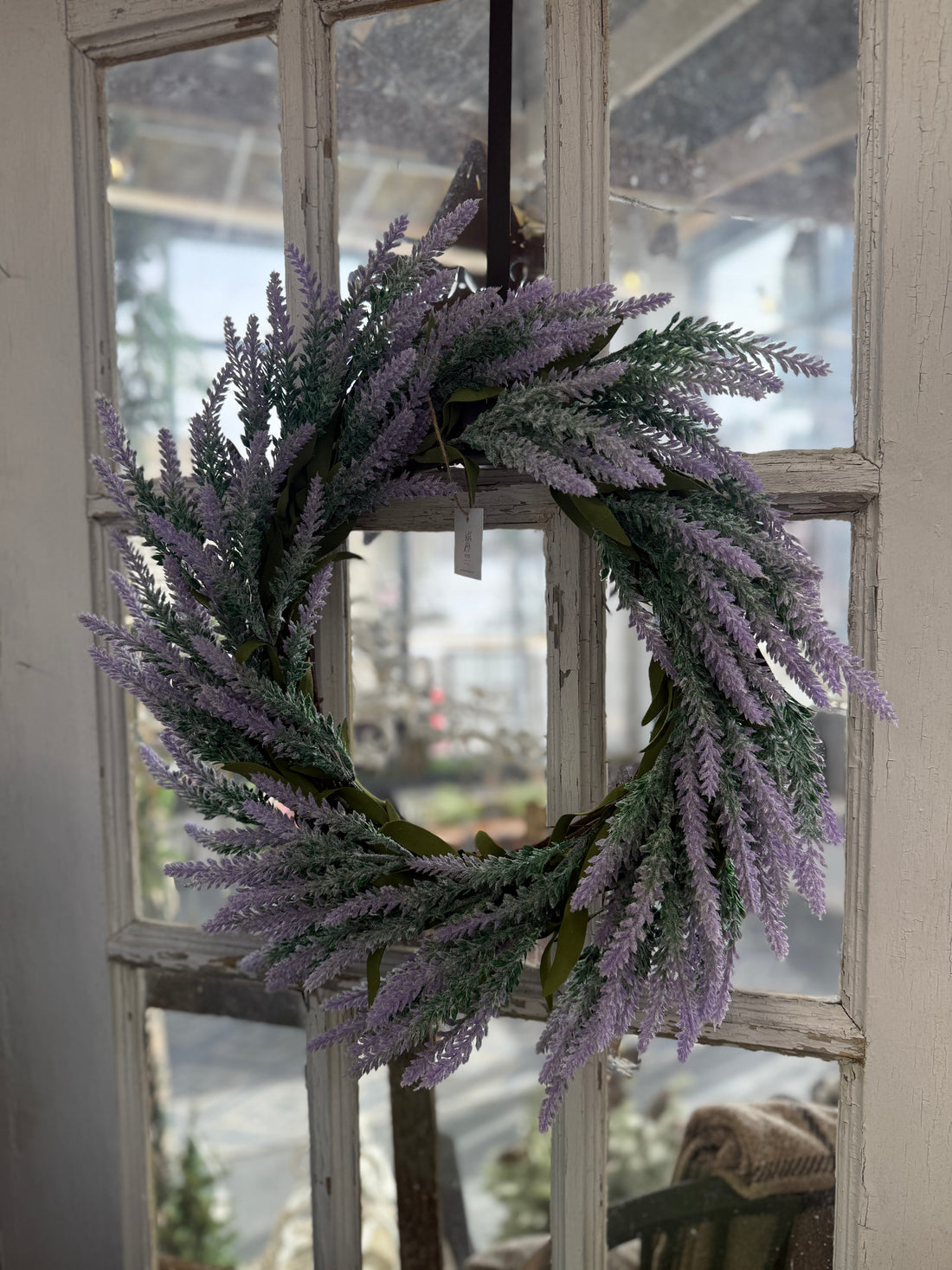 18" Lavender Wreath