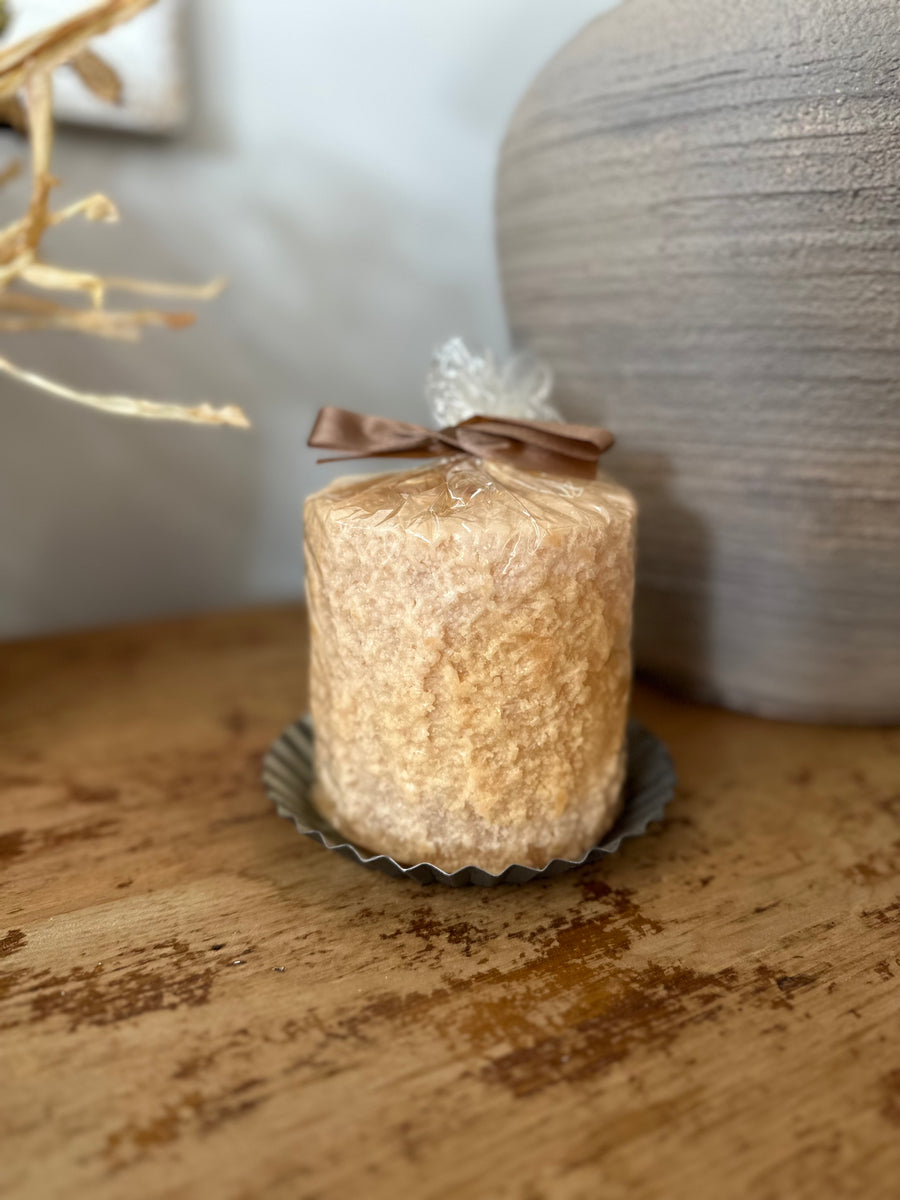Butter Rum Candle + Candle Base Tray