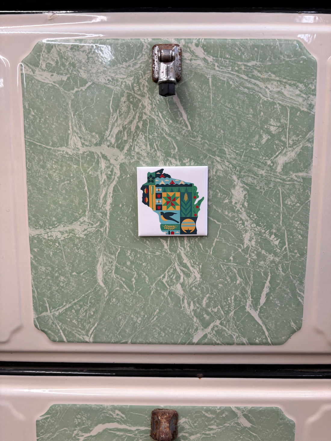 Wisconsin Quilt Magnet