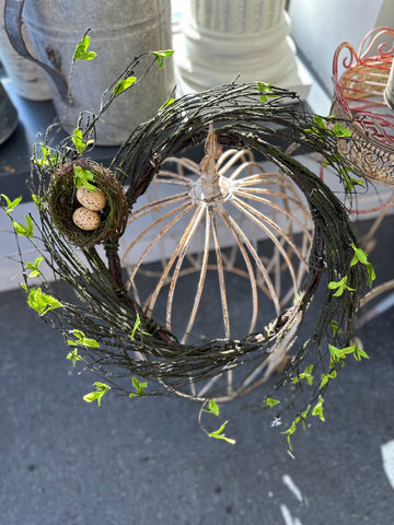 Twiggy Bird's Nest Wreath