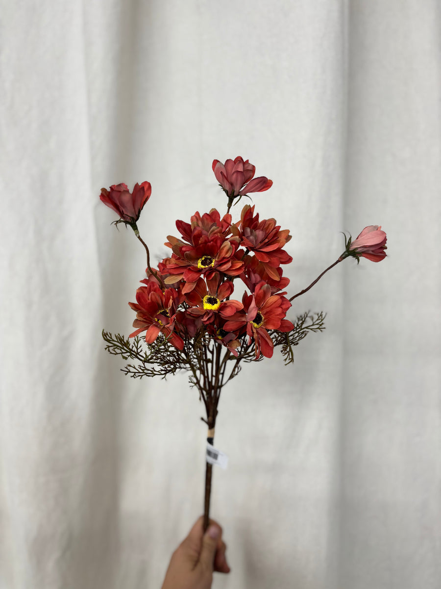 Orange Chrysanthemum Bouquet - 20"