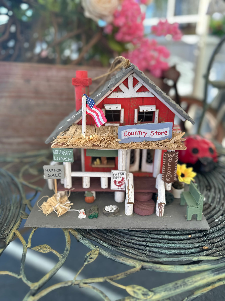 Country Store Birdhouse