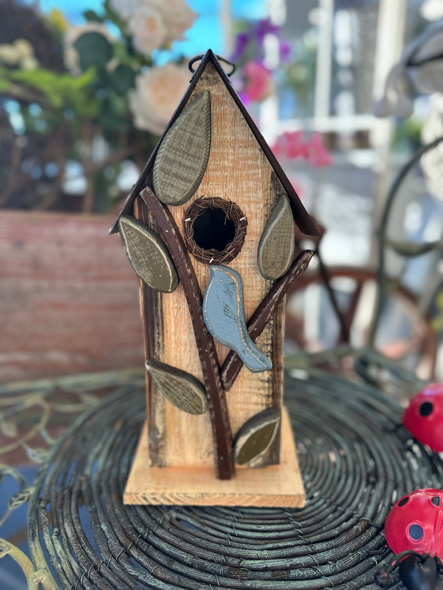 Bluejay Wooden Birdhouse