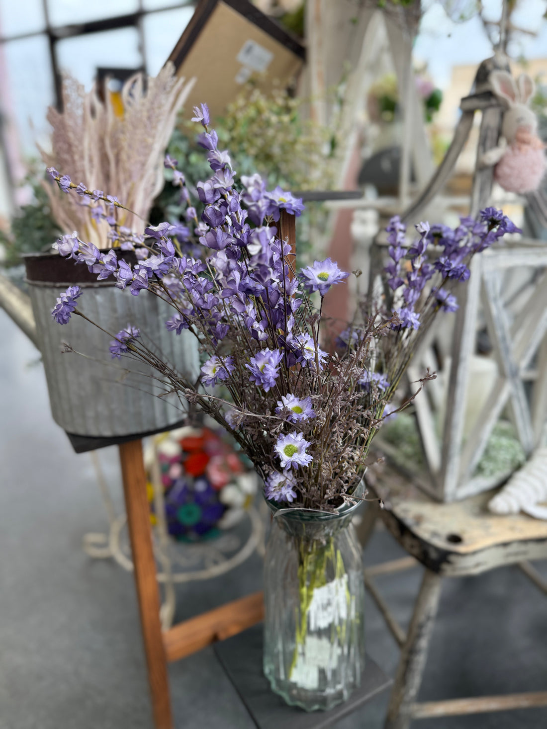 Aster Delphinium Bush - Purple - 23"