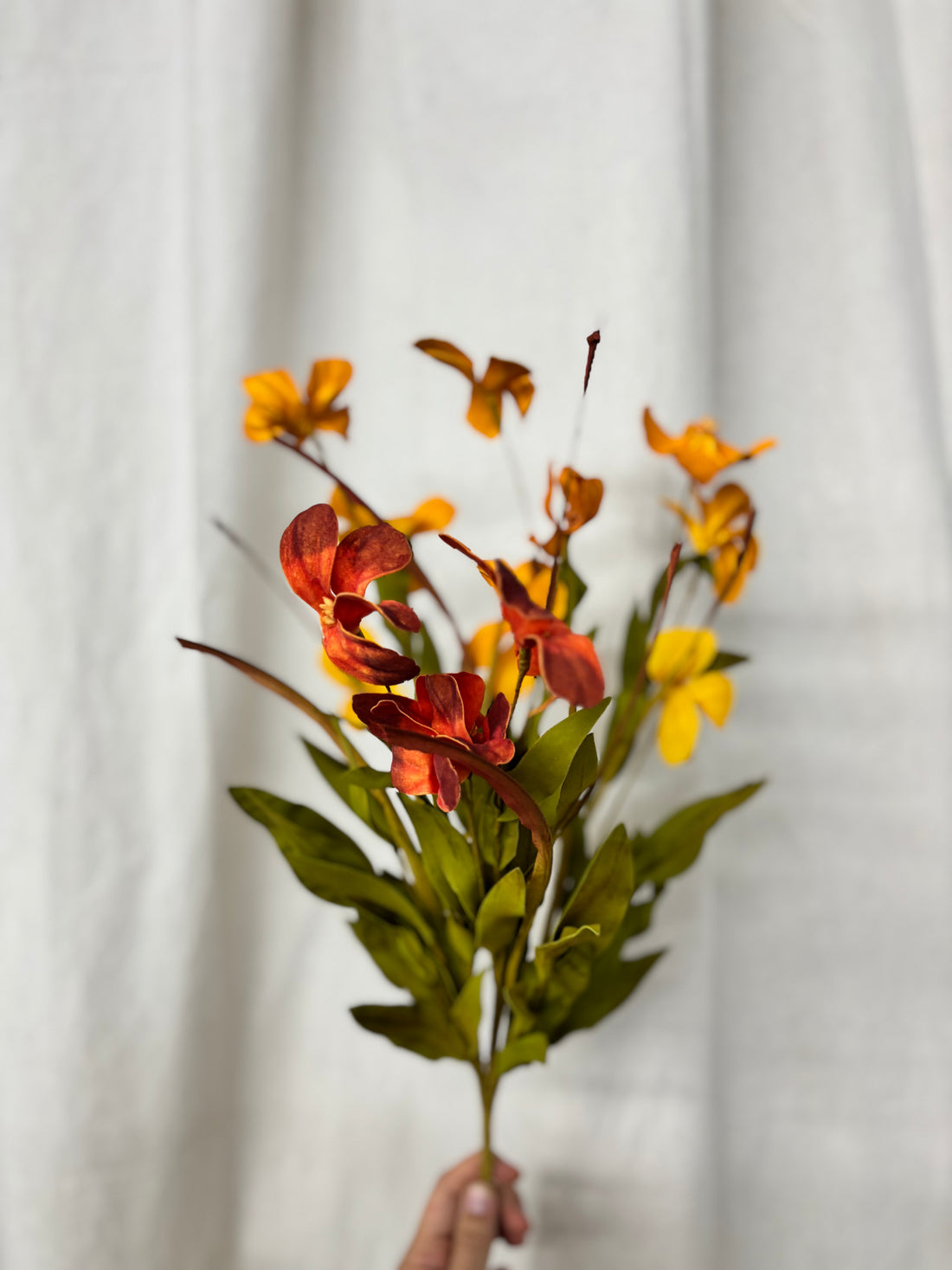 Orange Flowers - 20"
