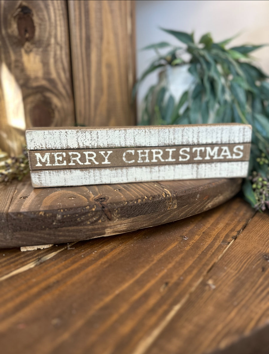 Merry Christmas Board Sign