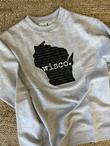 All Things Wisco. Crewneck