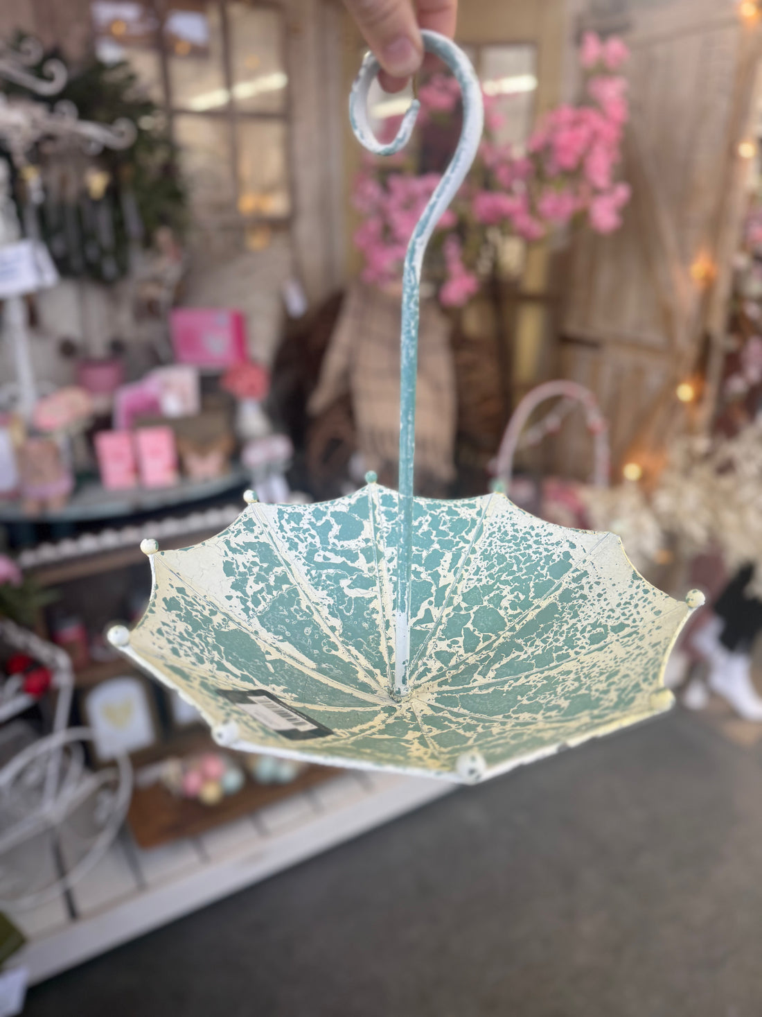 Umbrella Bird Feeder - French Blue