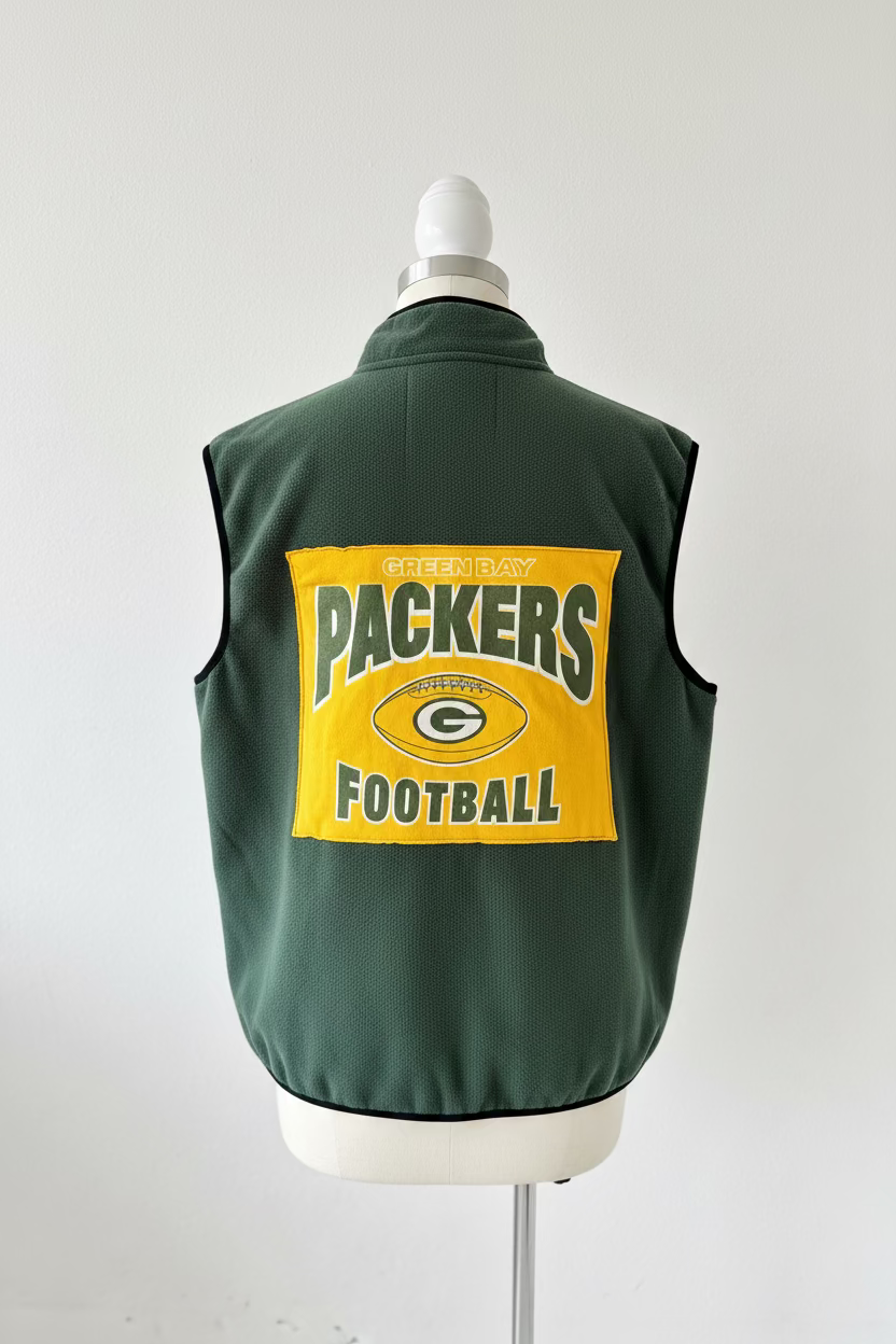 Repurposed Vest with Packer Patch