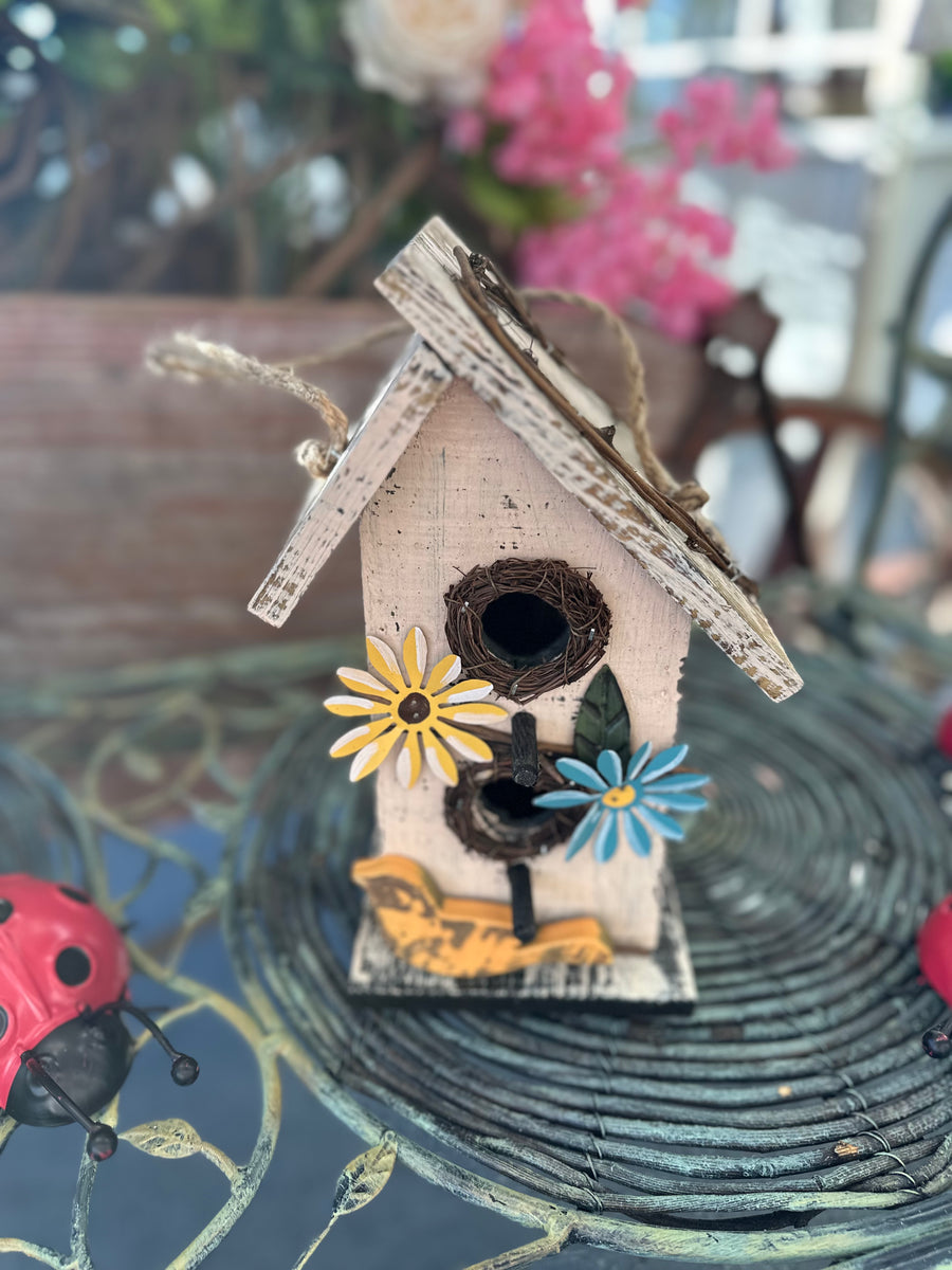 Double Flower Birdhouse