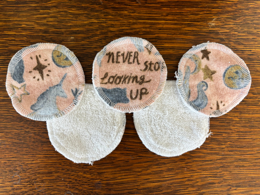 Never Stop Looking Up Reusable Cotton Makeup Remover Pads