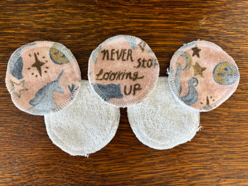 Never Stop Looking Up Reusable Cotton Makeup Remover Pads