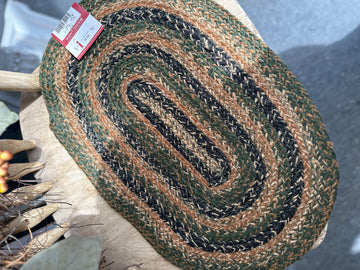 Braided Oval Placemat or Rug