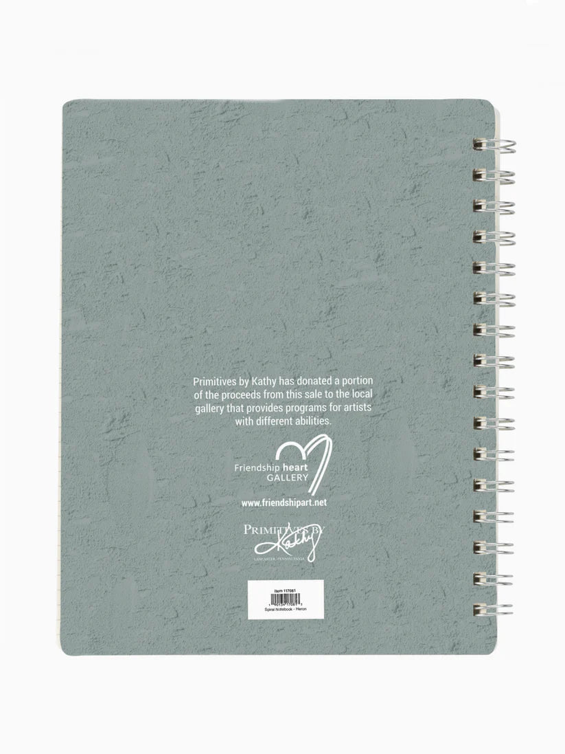 Heron Spiral Notebook