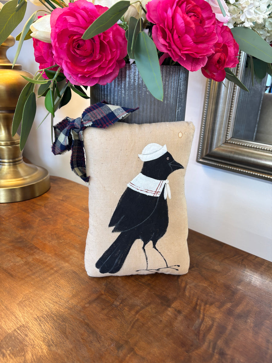 Sailor Crow Pillow