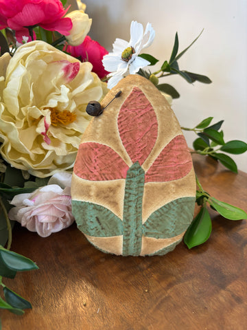 Floral Egg Pillow Decor