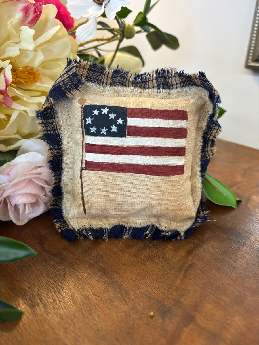 Mini Pillow Decor - Flags