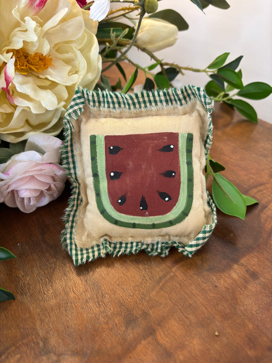 Mini Pillow Decor - Fruit