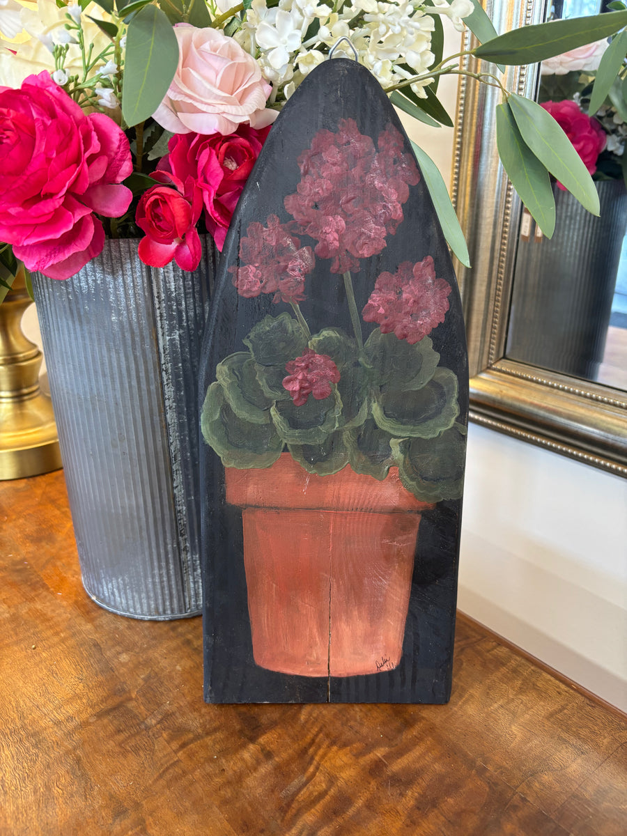 Flower Pot Hanging Art