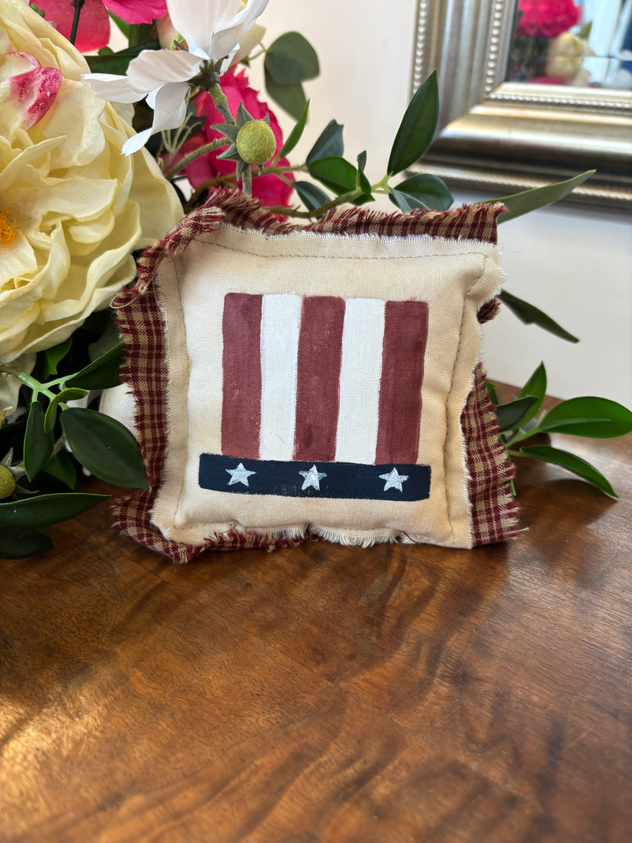 Mini Pillow Decor - Patriotic