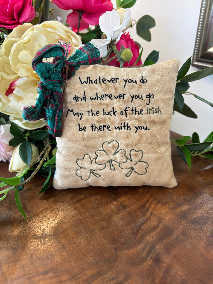 Luck Of The Irish Pillow Decor
