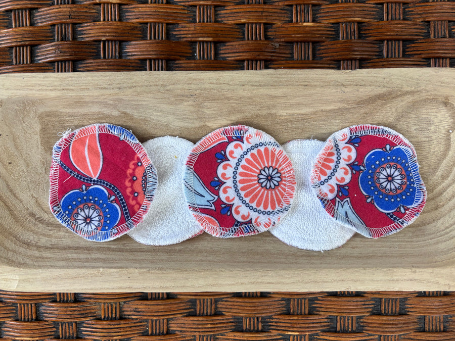 Paisley Reusable Cotton Makeup Remover Pads