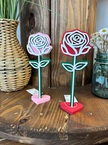 Laser Cut Mini Rose