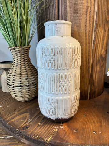 Navajo Urn Vase - Ivory