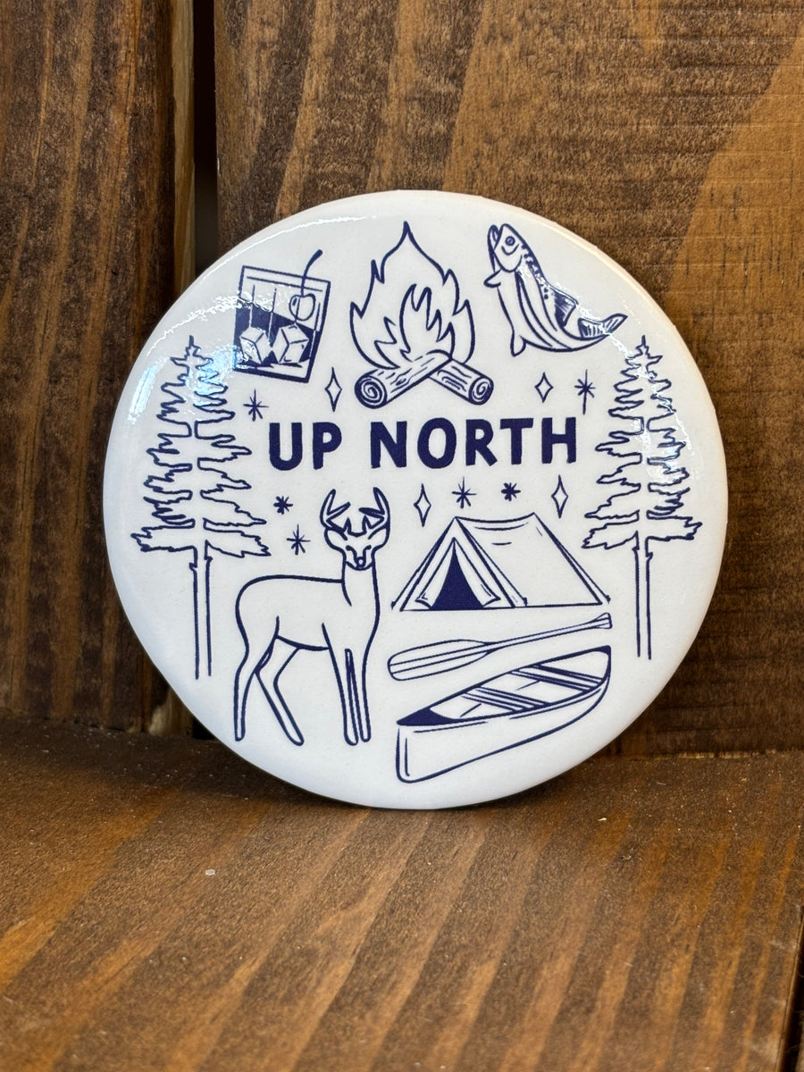 Up North Illustrated Magnet