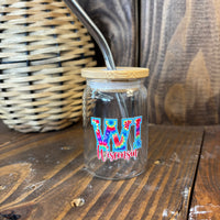 Tie Dye Wisconsin Shot Glass