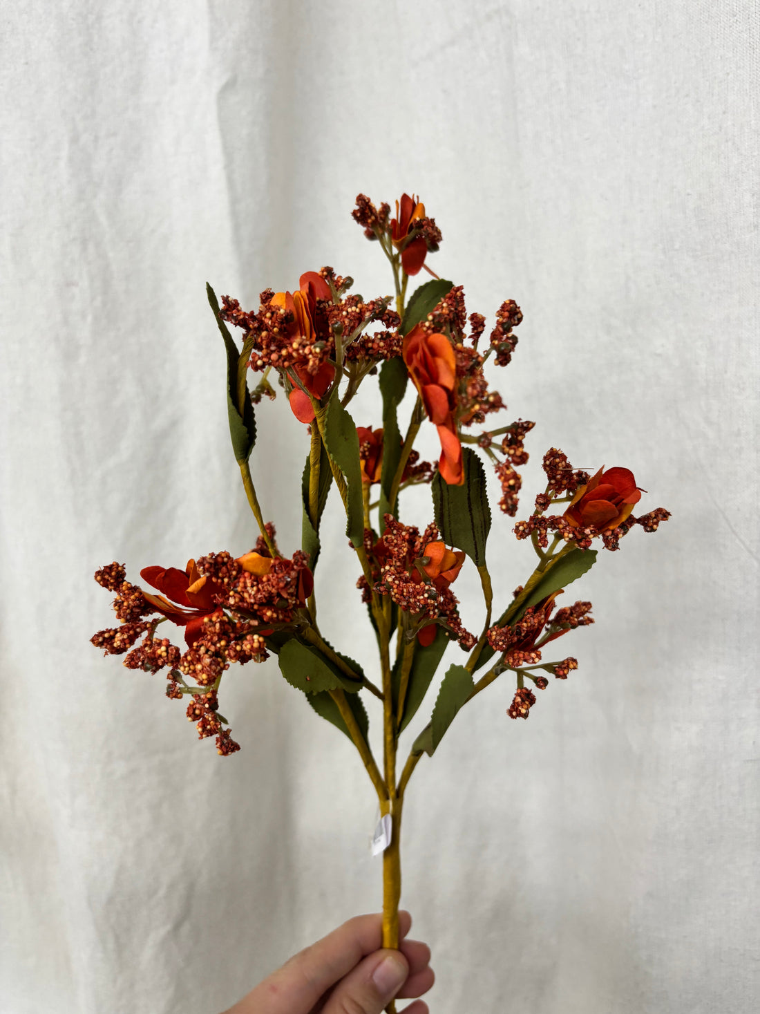 Orange Flowers - 14"