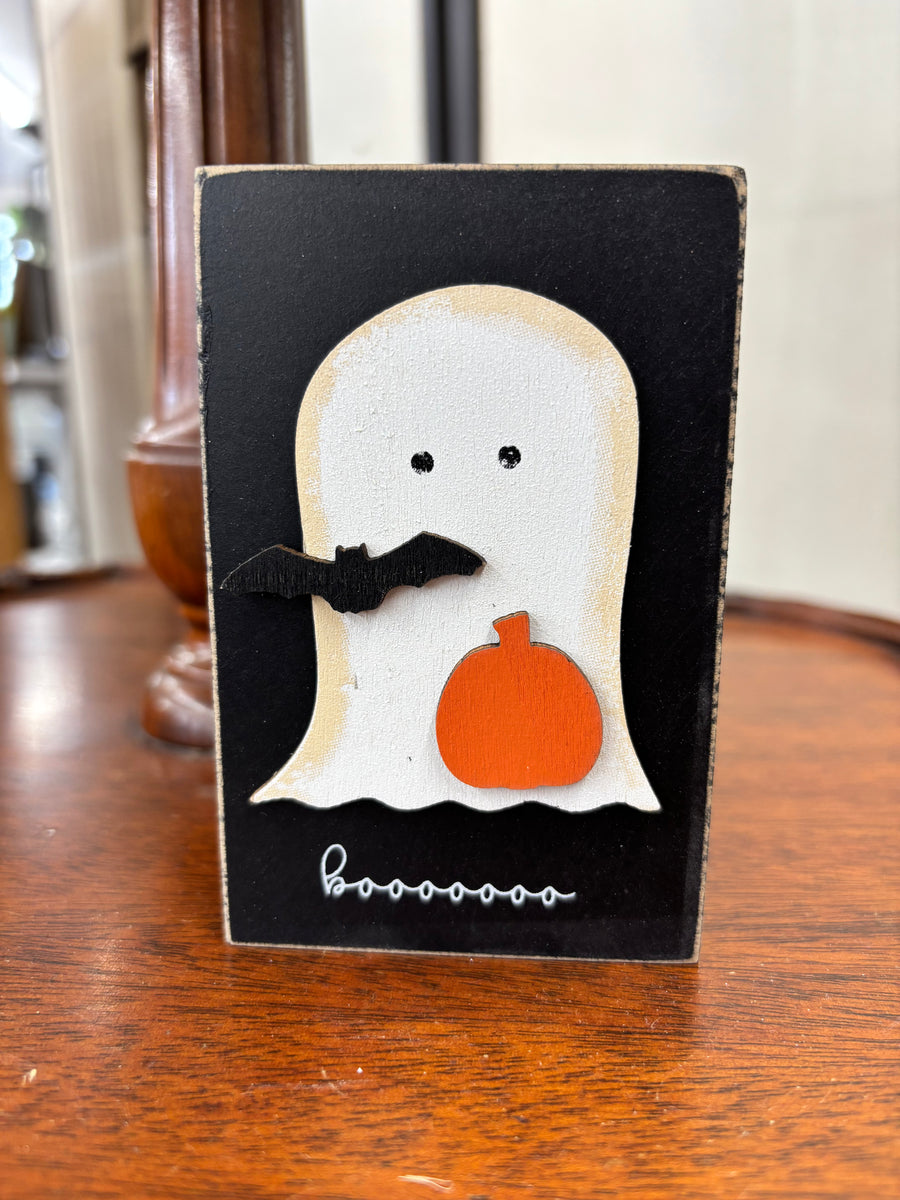 Booo Pumpkin + Ghost Block