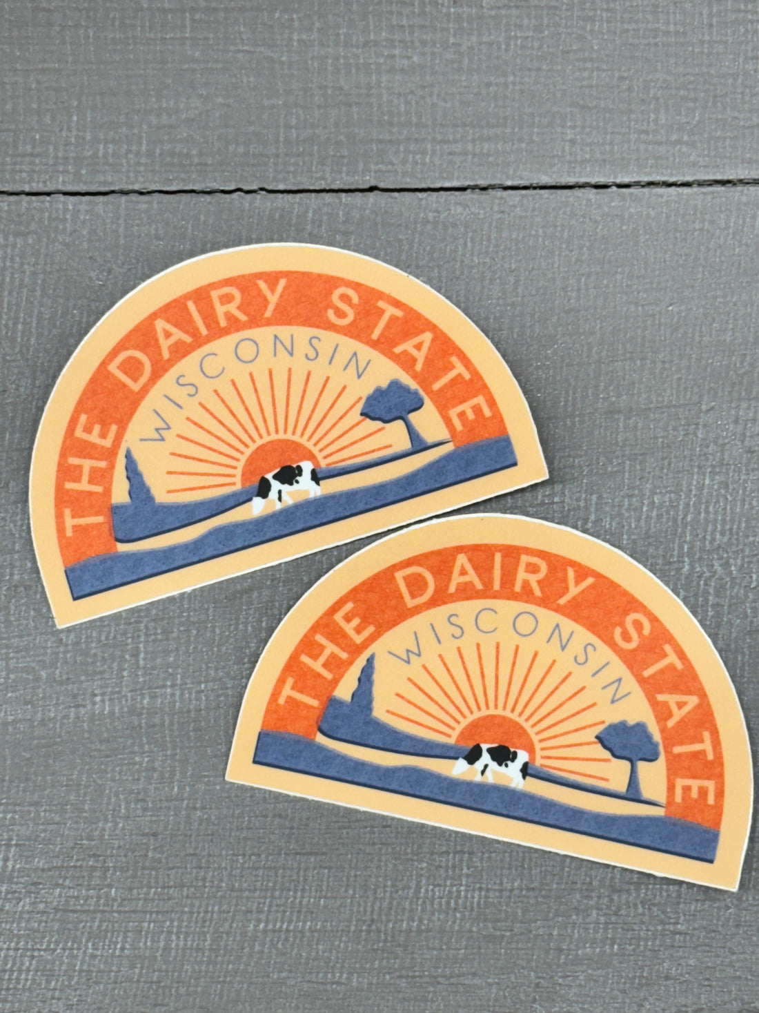 The Dairy State Wisconsin Sticker