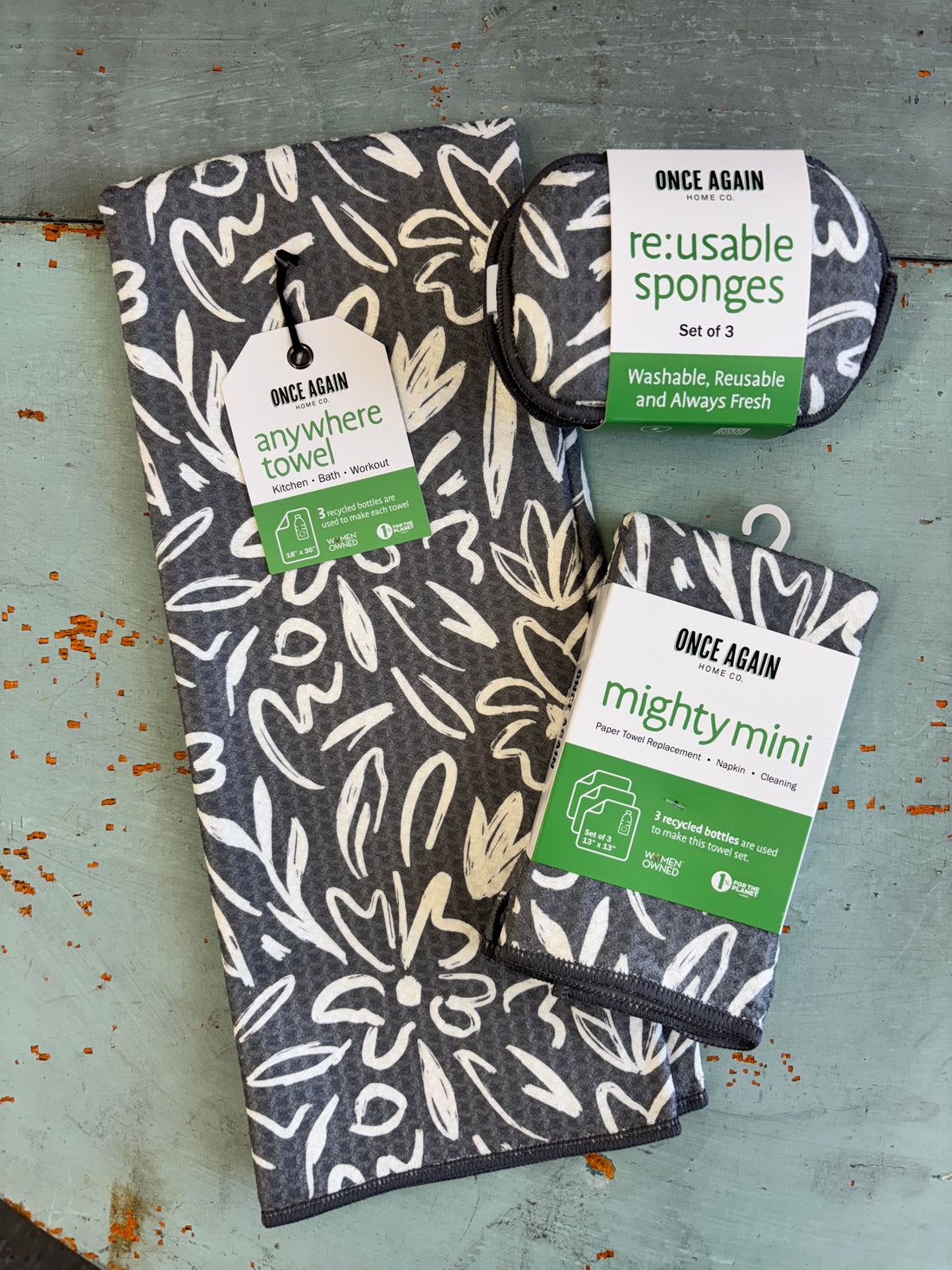 Once Again Home Anywhere Towel - Bloom