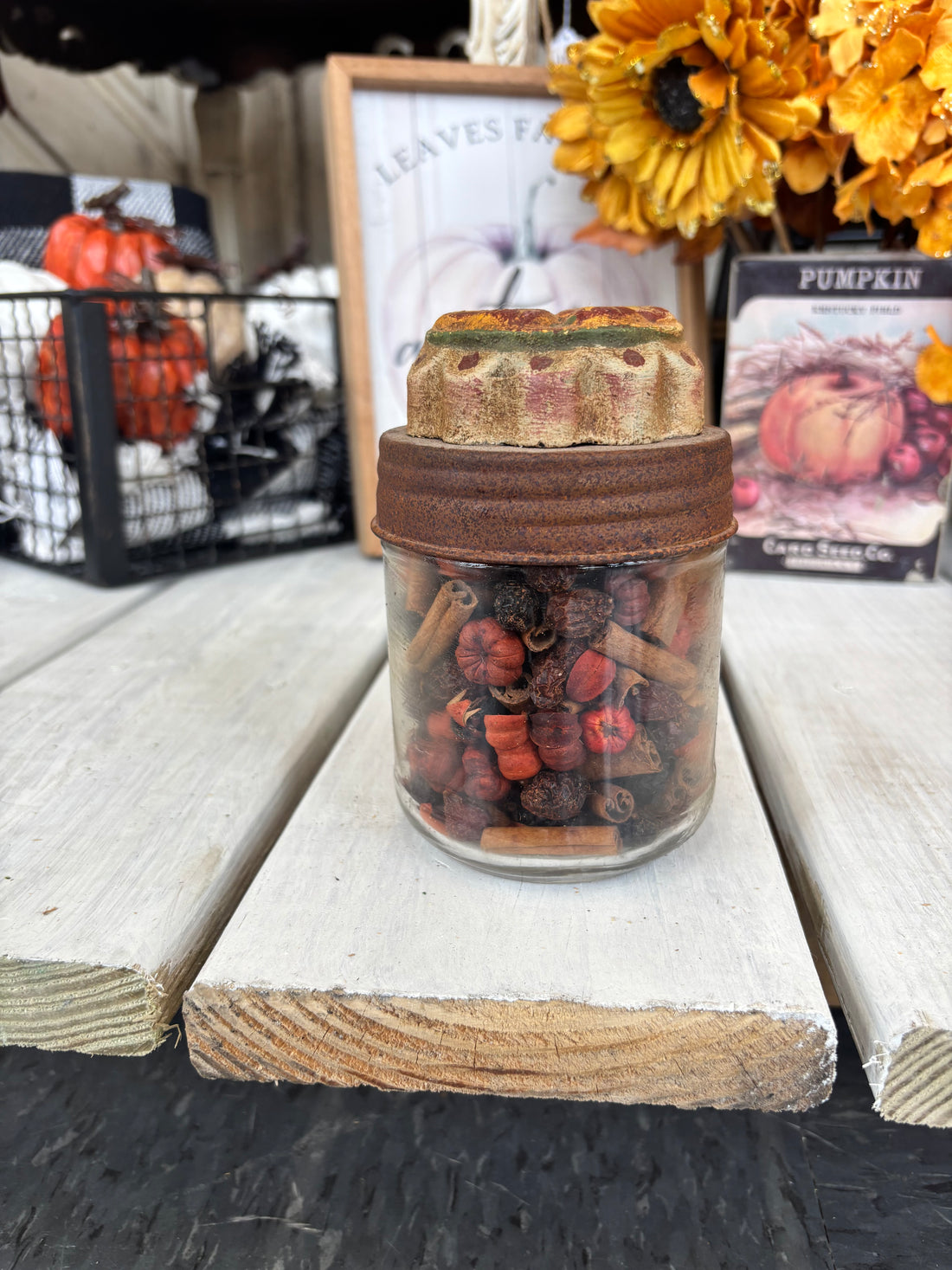 Bessie's Best Decorative Jar