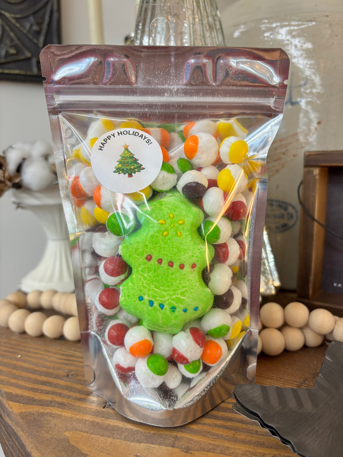 Freeze Dried Skettles Christmas Bag