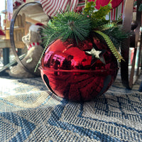 Large Christmas Bell with Decorations