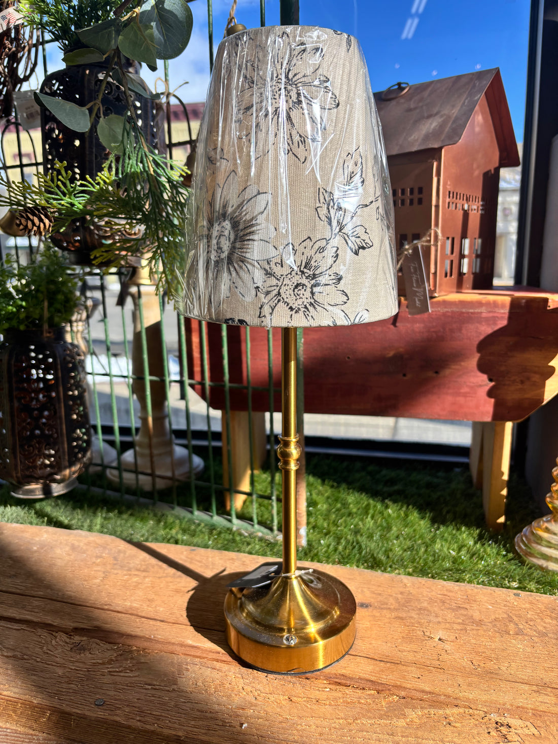 LED Rechargeable Floral Lamp