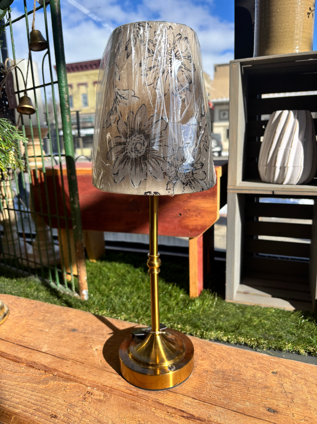 LED Rechargeable Floral Lamp