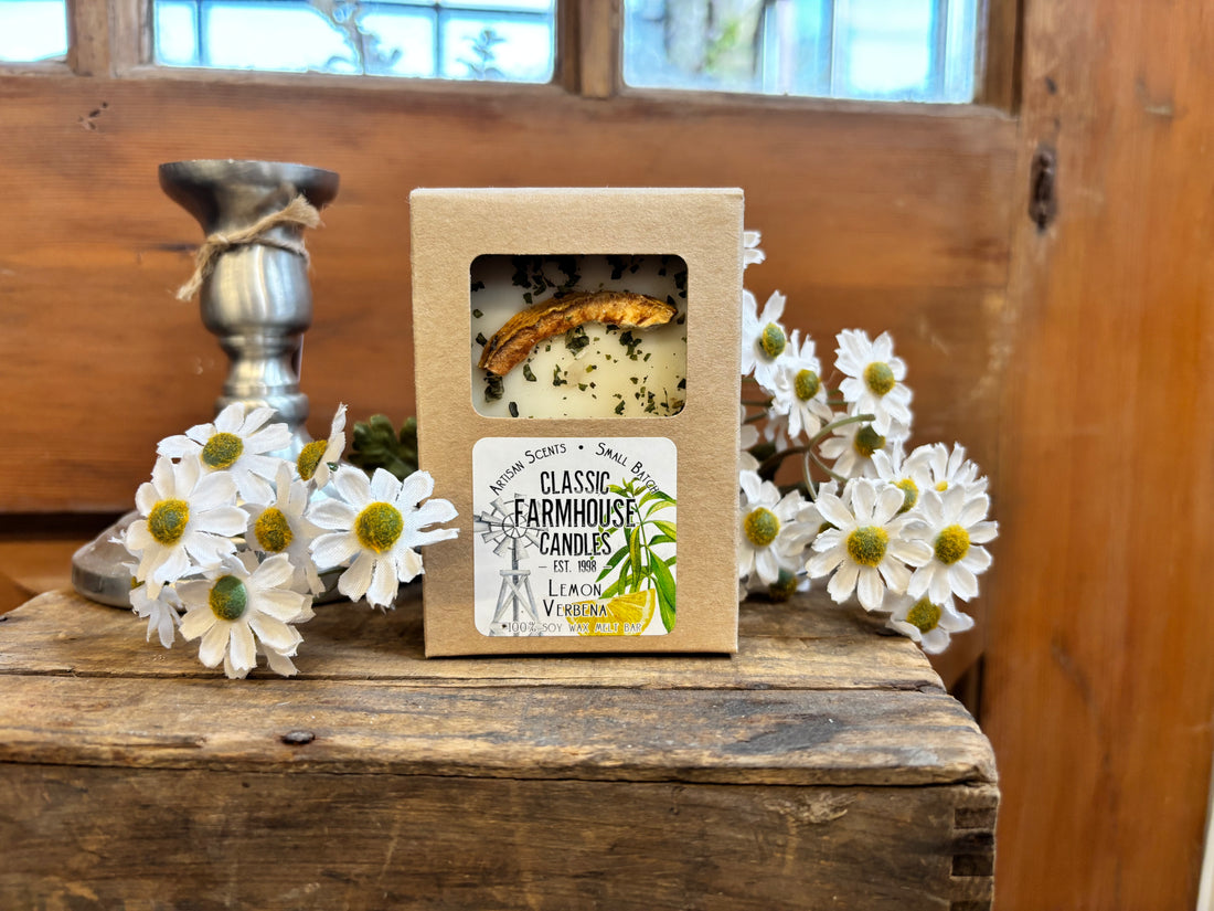 Lemon Verbena Organic Melt Bar