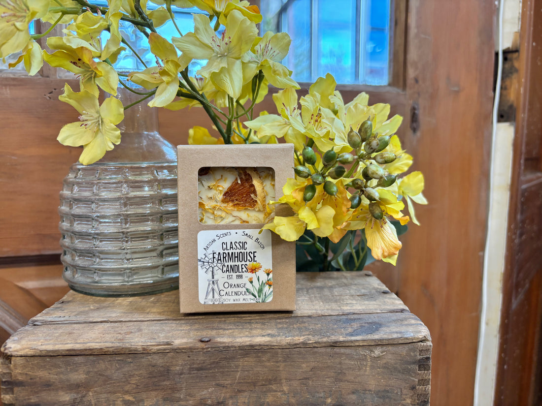 Orange Calendula Organic Melt Bar