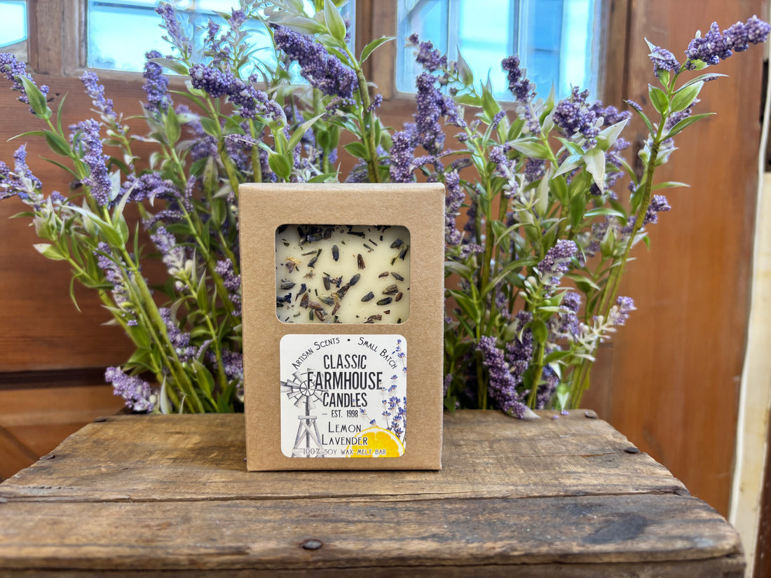 Lemon Lavender Organic Melt Bar